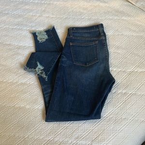 Madewell 9” High Rise Skinny Jeans: Deconstructed Edition